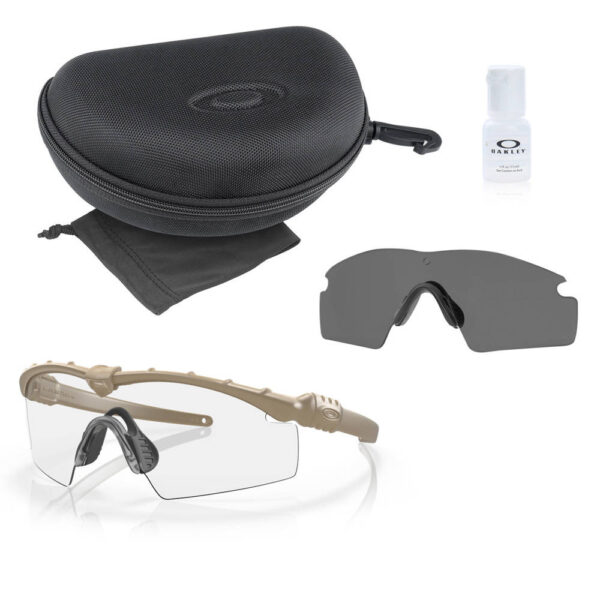 Oakley - Okulary balistyczne SI Ballistic M Frame 3.0 Dark Bone Array - 2LS - OO9146-07-1