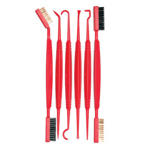 Real Avid - Zestaw szczotek i skrobaków do czyszczenia broni Accu-Grip Picks & Brushes - AVPBS-1