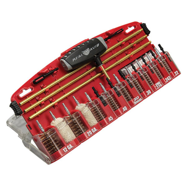 Real Avid - Zestaw do czyszczenia broni Gun Boss® Pro - Universal Cleaning Kit - AVGBPRO-U-1