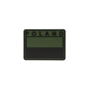 Helikon - Naszywka Flaga PL Gaszona Poland - Olive Green - OD-FP4-RB-02-1
