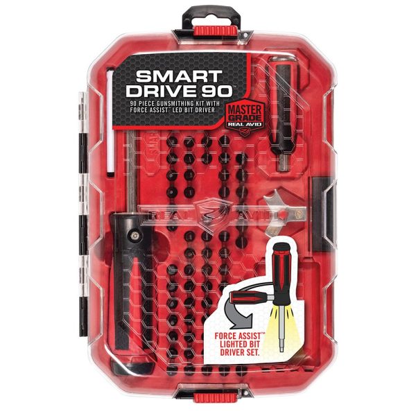 Real Avid - Zestaw Smart Drive 90 Gunsmith Bit Driver Set - AVSD90-1