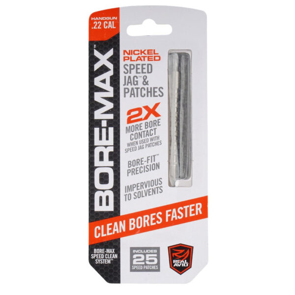 Real Avid - Przecierak do broni z uchwytem Bore-Max Speed Jag - .22 - AVBMJAG22-1