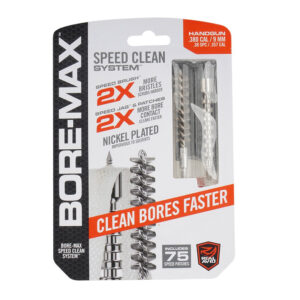 Real Avid - Zestaw do czyszczenia broni Bore Max Speed Clean System - .380/9 mm/.38 SPC/.357 - AVBMSET9MM-1