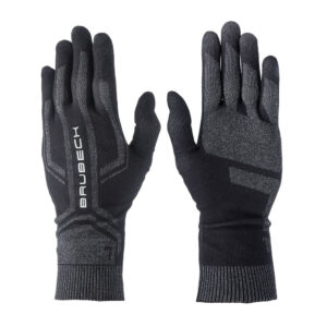 Brubeck - Rękawiczki termoaktywne unisex - Czarne - GE10010A-1