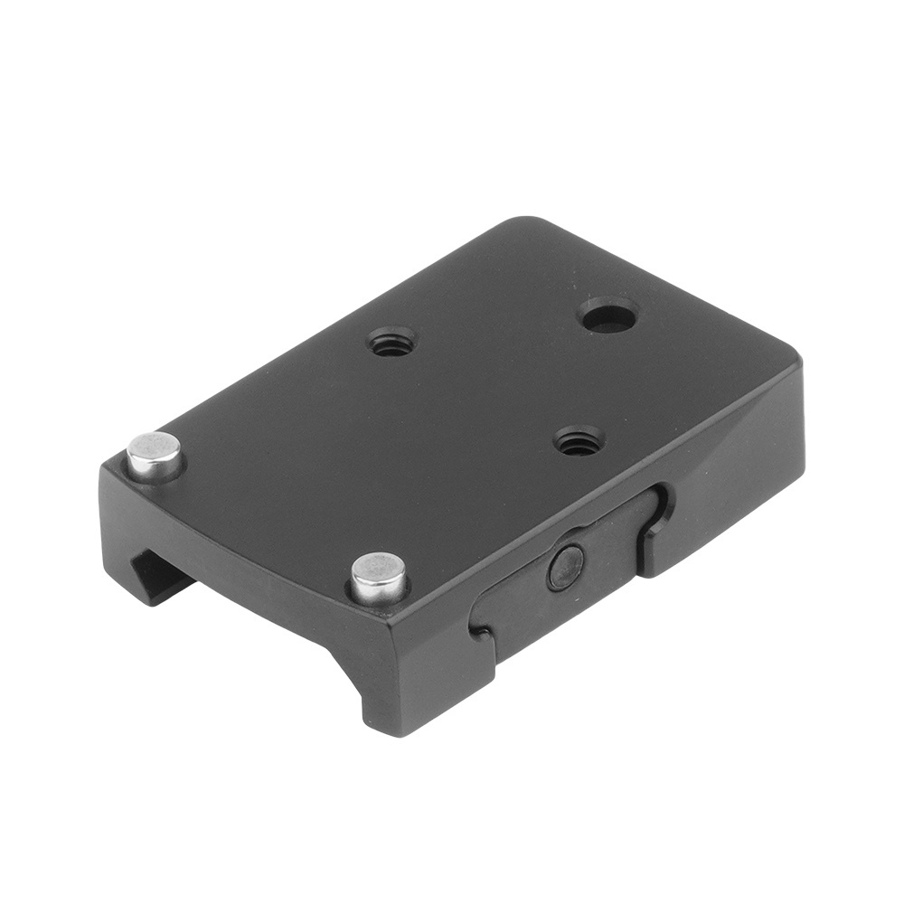 Niski montaż do kolimatorów Holosun serii 407C / 507C / 508T / 407CO do mocowania na szynie w standardzie Picatinny. Cechy: Przystosowany do montażu na szynie w standardzie Picatinny Wytrzymała konstrukcja W zestawie ze śrubami montażowymi splitter Dane techniczne KompatybilnośćHolosun 407CHolosun 507CHolosun 508THolosun 407CO MateriałAluminium Wymiary45 x 30 x 10 mm Kompatybilny z szynąPicatinny / - LifeGun.pl Holosun - Montaż niski do kolimatora 407C / 507C / 508T / 407CO - Picatinny-1