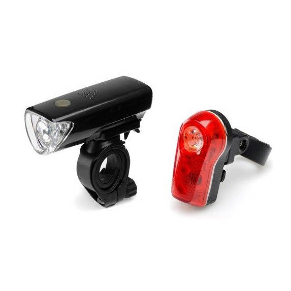 Falcon Eye - Zestaw lamp rowerowych DUO - 50 lm / 8 lm - L-FN3-1L.2-1
