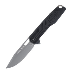 Real Avid - Nóż składany EDC RAV-7 - G10 - Czarny - AVRAV7-1