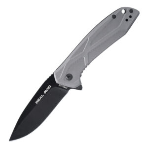 Real Avid - Nóż składany EDC RAV-2 - Aluminium - Szary - AVRAV2-1