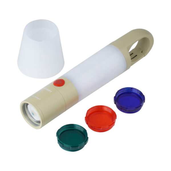 Falcon Eye - Lampa kempingowa Sticklight - Focus - Filtry RGB - Tan - FCL0028-1