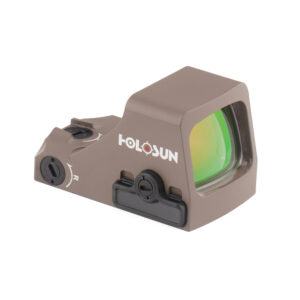 Holosun - Kolimator otwarty HS407K Open Reflex SubCompact Pistol Sight - FDE - HS407K-X2-FDE-1