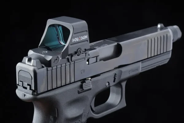 Glock Brazil lvl 3. Przykład modyfikacji Glocka 17 Gen 3 12 Holosun Kolimator 507 Competition RD Red Dot Montaz RMR HS507COMP 39862 10