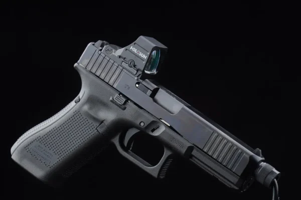 Glock Brazil lvl 3. Przykład modyfikacji Glocka 17 Gen 3 11 Holosun Kolimator 507 Competition RD Red Dot Montaz RMR HS507COMP 39862 12