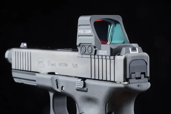 Glock Brazil lvl 3. Przykład modyfikacji Glocka 17 Gen 3 13 Holosun Kolimator 507 Competition RD Red Dot Montaz RMR HS507COMP 39862 14