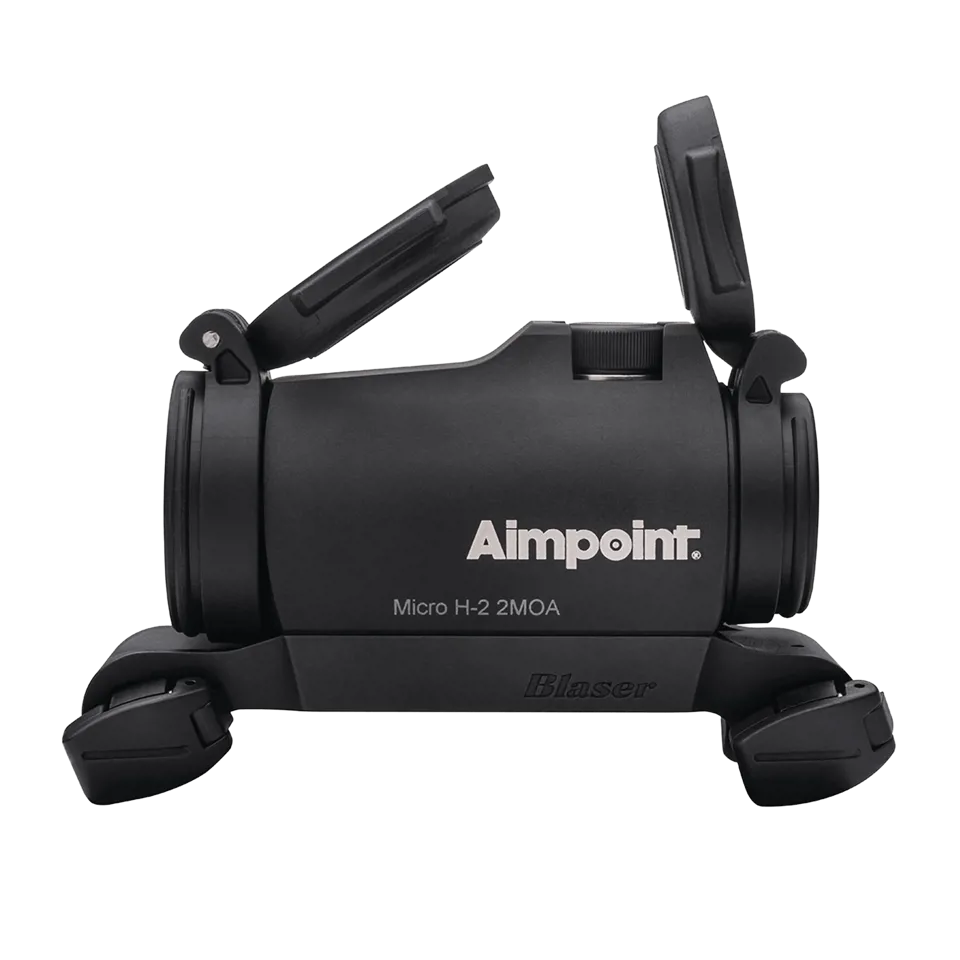 Kolimator Aimpoint® Micro H-2 2MOA Blaser – precyzyjny celownik dedykowany do broni Blaser Aimpoint® Micro H-2 2MOA to kompaktowy i lekki kolimator wyposażony w jasny punkt celowniczy o wielkości 2 MOA, zaprojektowany specjalnie z myślą o użytkownikach broni Blaser. Model ten oferuje szybkie i dokładne celowanie, zapewniając niezawodność w różnych warunkach strzeleckich. Dedykowany montaż do - LifeGun.pl Kolimator Aimpoint Micro H 2 2MOA Blaser 3