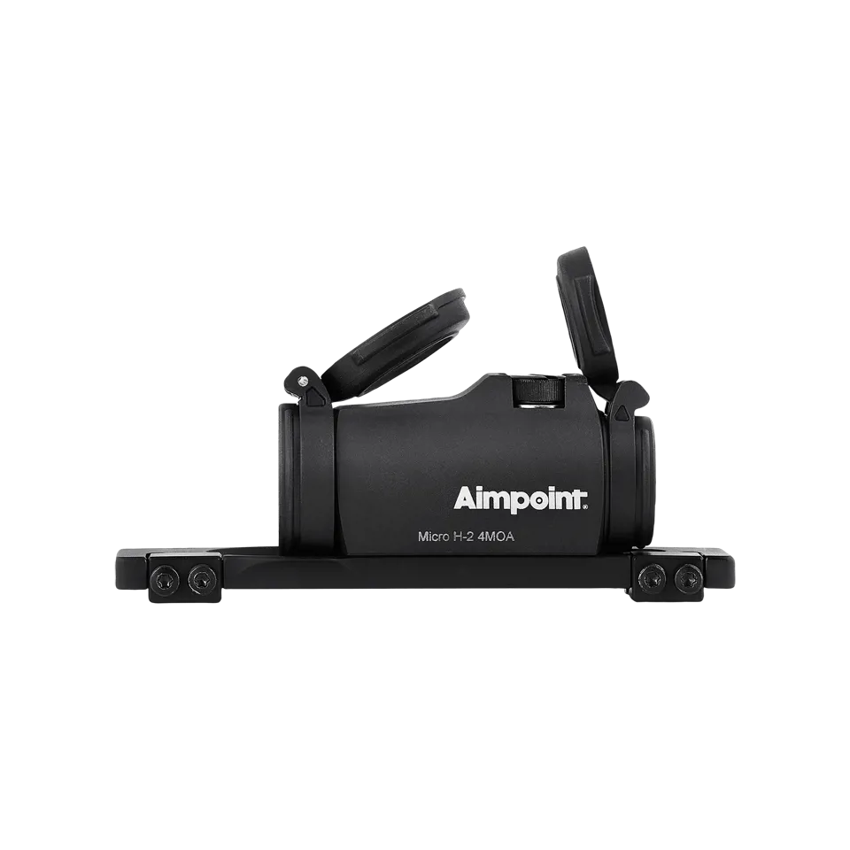 Kolimator Aimpoint® Micro H-2 4MOA SemiShotgun (na szynę 11mm) – precyzyjny celownik do strzelby półautomatycznej Aimpoint® Micro H-2 4MOA SemiShotgun to kompaktowy i wytrzymały kolimator zaprojektowany specjalnie do strzelb półautomatycznych z szyną 11 mm. Wyposażony w jasny punkt celowniczy o wielkości 4 MOA, umożliwia szybkie i skuteczne namierzanie celu w dynamicznych sytuacjach. Specjalistyczne dopasowanie do - LifeGun.pl Kolimator Aimpoint Micro H 2 4MOA SemiShotgun na szynę 11mm 4