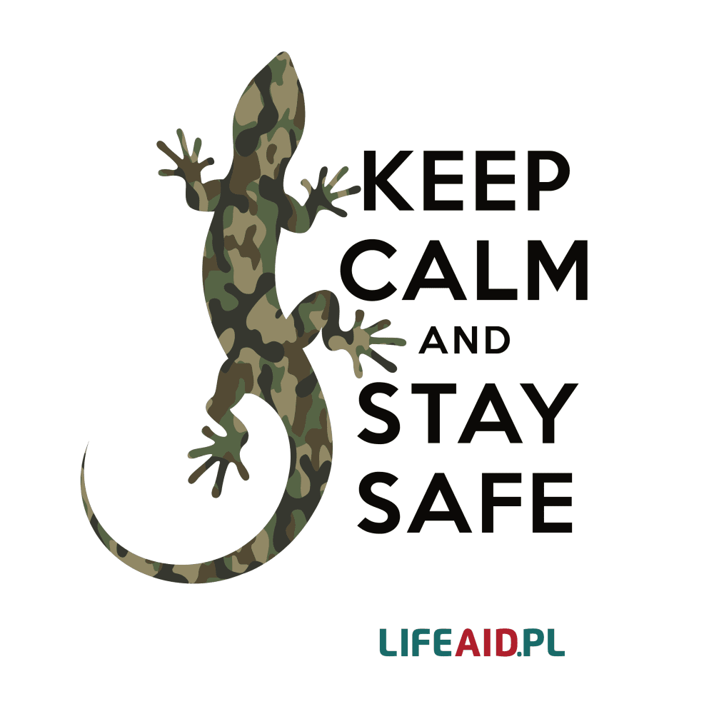 keep calm and stay safe - hasło przewodnie LifeGun.pl