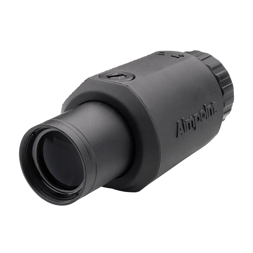 Powiększalnik Aimpoint® 3X-C – precyzyjne powiększenie do kolimatorów Aimpoint Powiększalnik Aimpoint® 3X-C to wysokiej jakości urządzenie optyczne, które zwiększa powiększenie Twojego kolimatora Aimpoint do 3×, pozwalając na dokładniejsze celowanie na średnich i dalszych dystansach. Zaprojektowany z myślą o łatwym montażu i szybkim przełączaniu między powiększonym a standardowym widokiem. Wysoka jakość optyki i ergonomia Model 3X-C - LifeGun.pl Powiększalnik do kolimatora Aimpoint 3X C