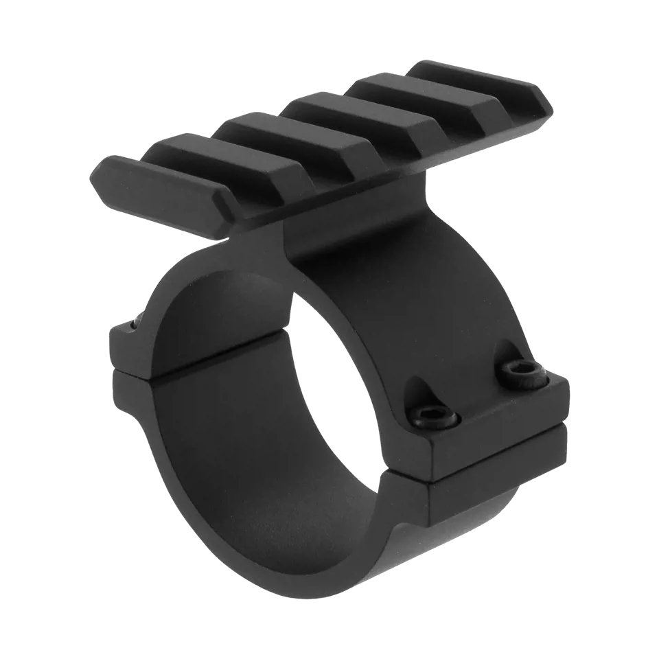 Szyna Weaver przeznaczona do montażu na tubus o średnicy 34 mm, kompatybilna z celownikami Aimpoint i innymi urządzeniami optycznymi. Wykonana z wytrzymałego aluminium, zapewnia solidne, trwałe i stabilne mocowanie, gwarantujące utrzymanie zerowania nawet podczas intensywnego użytkowania. - LifeGun.pl Szyna Weaver na tubus 34 Aimpoint 2