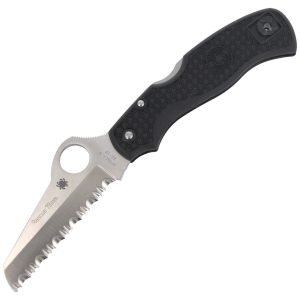 Nóż Spyderco Rescue 79mm FRN Black (C45SBK)-1