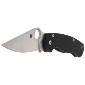 Nóż składany Spyderco Para Military 2 G-10 Black Plain (C81GP2)-2