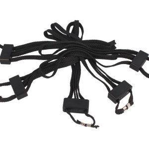 Kajdanki jednorazowe ESP (5 szt) Black (HT-01-B)-1