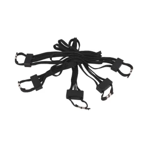Kajdanki jednorazowe ESP (5 szt) Black (HT-01-B)