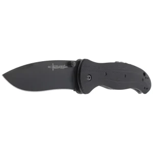 Nóż składany FOX & Mil-Tac by Patrick Nihiser, G10 Black (FX-MTF5)