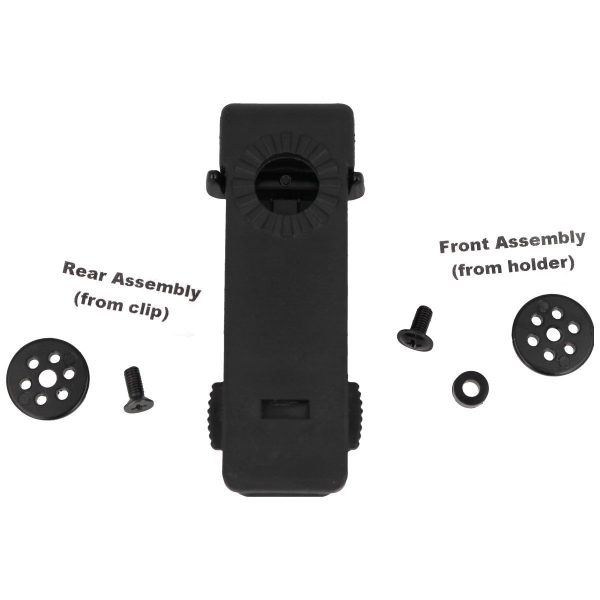 Mocowanie na pas ESP Roto 360° Belt / MOLLE Clip, zapinane (UBC-02)-2