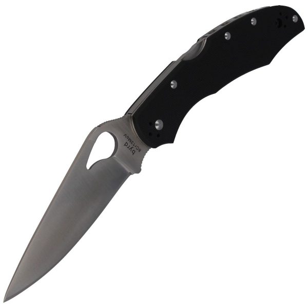 Nóż Spyderco Byrd Cara Cara 2 G-10 Black, Plain (BY03GP2)-5