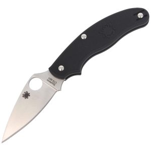 Nóż składany Spyderco UK Penknife Leaf Black FRN, Satin CTS BD1N by Sal Glesser (C94PBK)-1