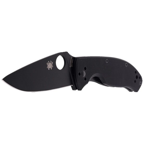 Nóż składany Spyderco Tenacious Black G10, Black 8Cr13MoV by Eric Glesser (C122GBBKP)-4