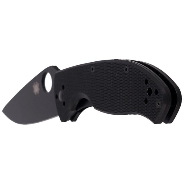 Nóż składany Spyderco Tenacious Black G10, Black 8Cr13MoV by Eric Glesser (C122GBBKP)-5
