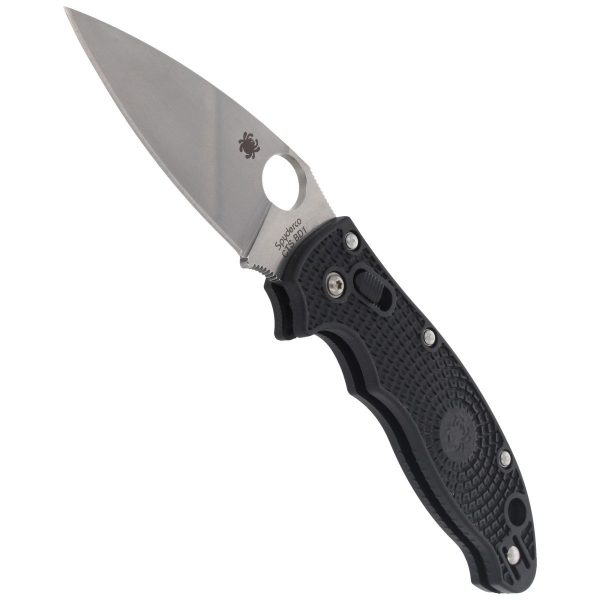 Nóż Spyderco Manix 2 Black Lightweight Plain (C101PBK2)-4