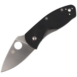 Nóż Spyderco Ambitious G-10 Black Plain (C148GP)-1