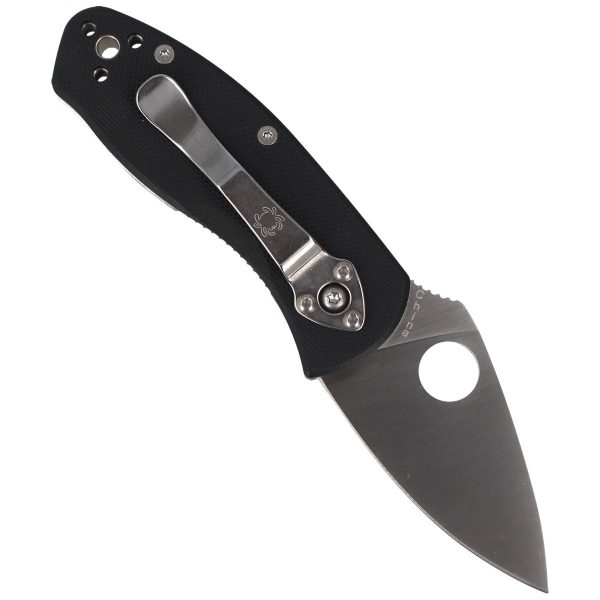 Nóż Spyderco Ambitious G-10 Black Plain (C148GP)-3