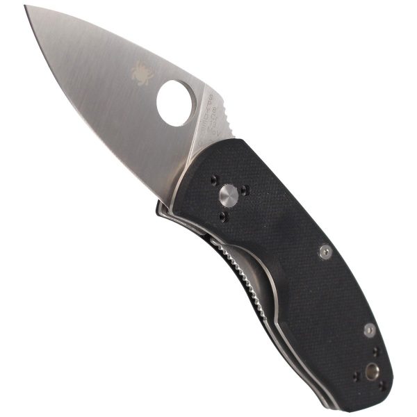 Nóż Spyderco Ambitious G-10 Black Plain (C148GP)-4