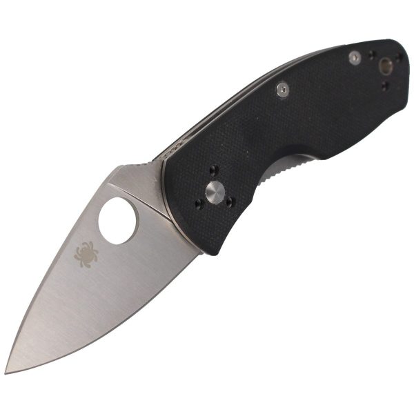 Nóż Spyderco Ambitious G-10 Black Plain (C148GP)-5