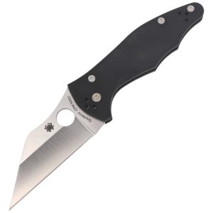 Nóż składany Spyderco Yojimbo 2 Black G10, Satin CPM S30V by Michael Janich (C85GP2)-1