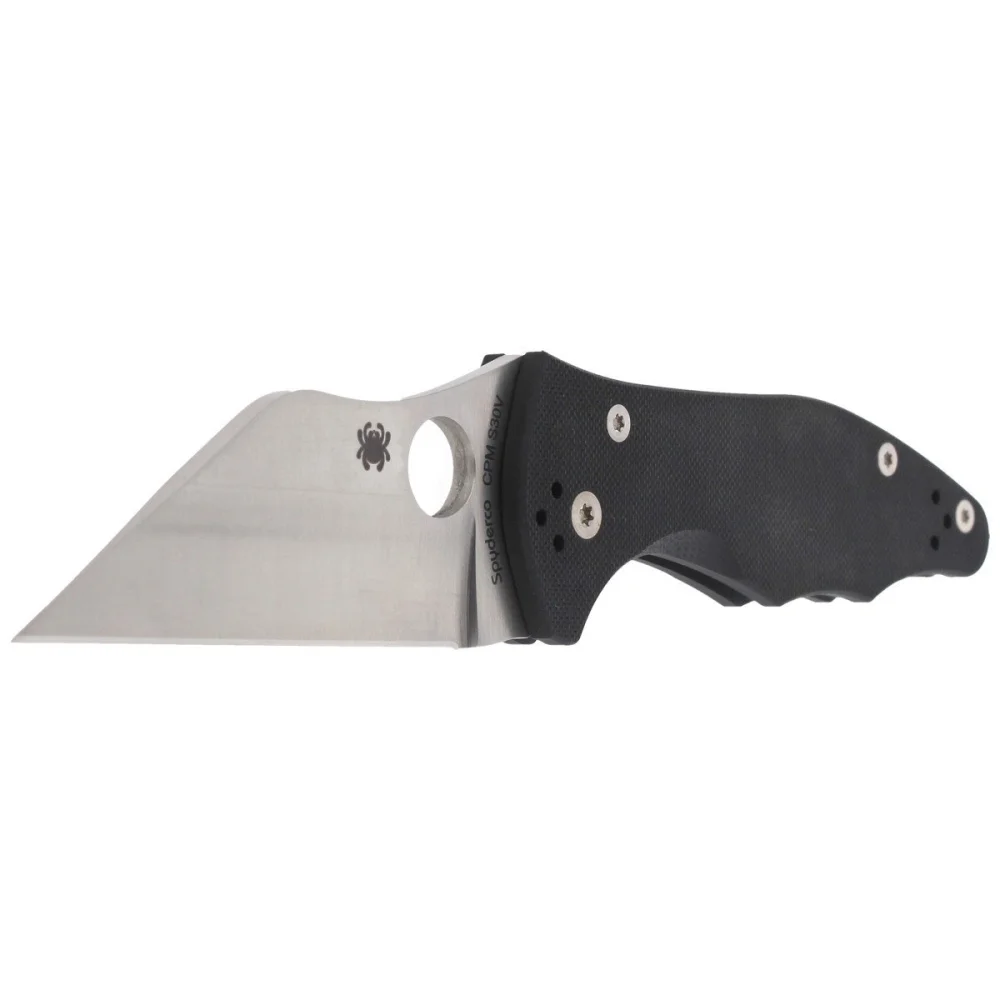 Nóż składany Spyderco Yojimbo 2 Black G10, Satin CPM S30V by Michael Janich (C85GP2)