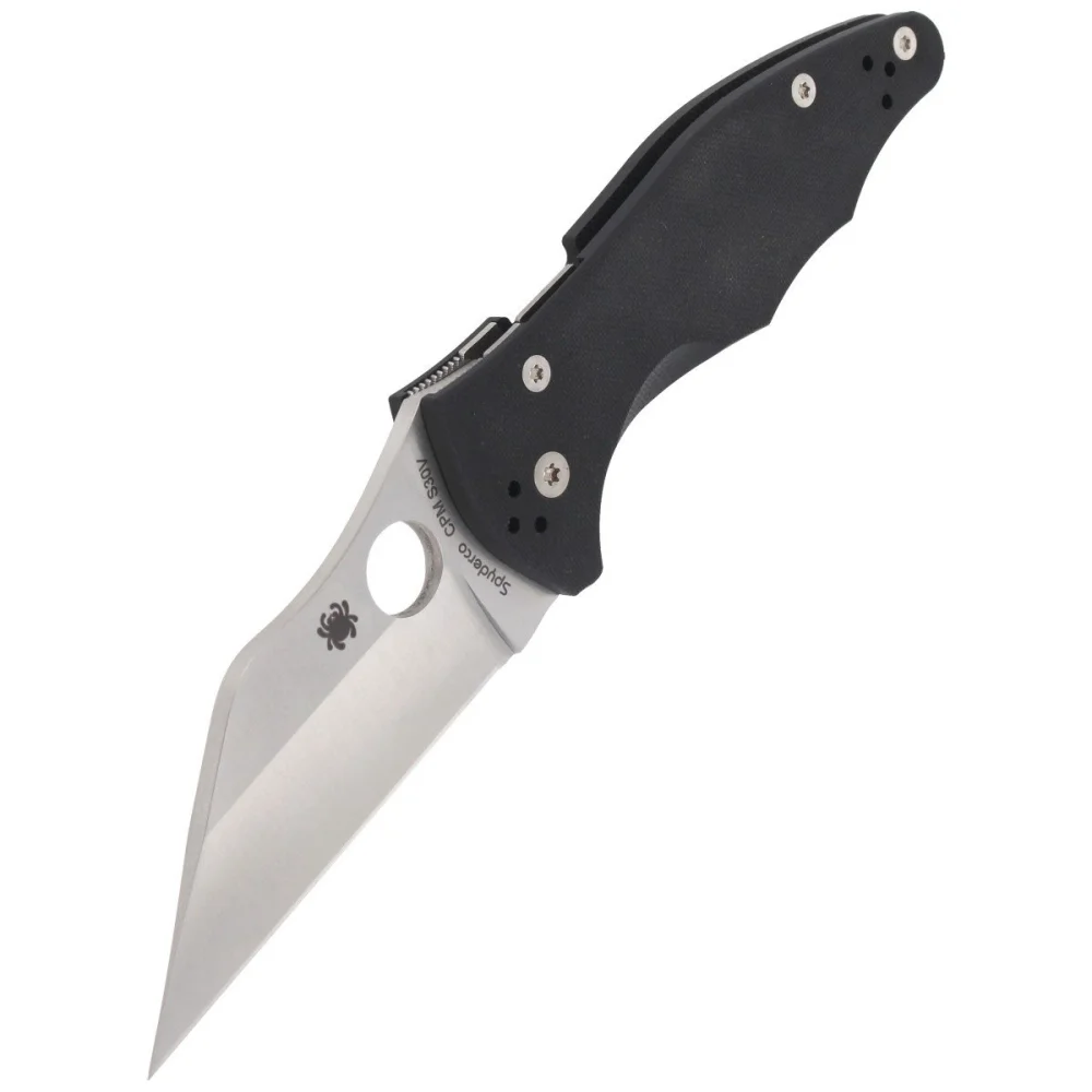 Nóż składany Spyderco Yojimbo 2 Black G10, Satin CPM S30V by Michael Janich (C85GP2)