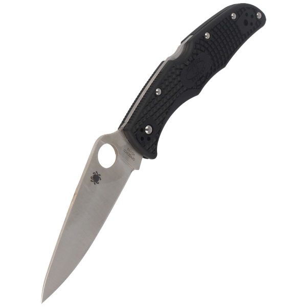 Nóż Spyderco Endura 4 FRN Black Flat Ground Plain (C10FPBK)-5