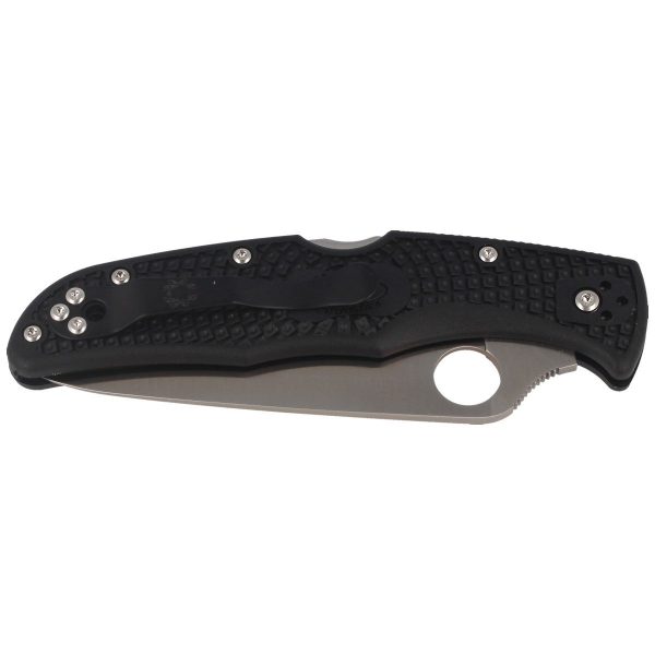 Nóż Spyderco Endura 4 FRN Black Flat Ground Plain (C10FPBK)-6
