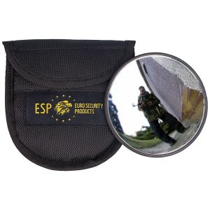 Lusterko taktyczne ESP Ø 92mm do pałki teleskopowej, etui (BMO-03 / BMH-03)-1