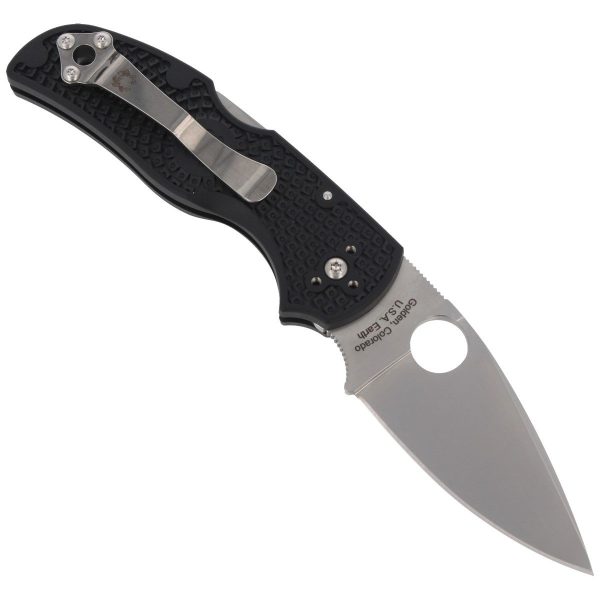 Nóż składany Spyderco Native 5 Black FRN, Satin CPM S30V by Sal Glesser (C41PBK5)-3