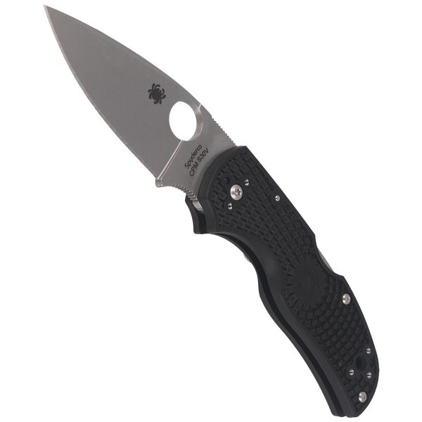 Nóż składany Spyderco Native 5 Black FRN, Satin CPM S30V by Sal Glesser (C41PBK5)-4
