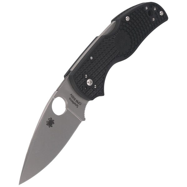 Nóż składany Spyderco Native 5 Black FRN, Satin CPM S30V by Sal Glesser (C41PBK5)-5