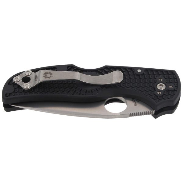 Nóż składany Spyderco Native 5 Black FRN, Satin CPM S30V by Sal Glesser (C41PBK5)-6