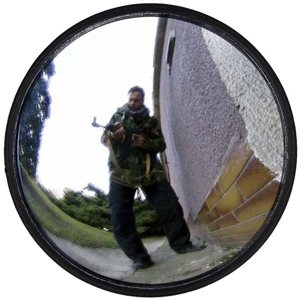 Lusterko taktyczne 92mm ESP do pałki teleskopowej (M-3)-1