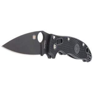 Nóż Spyderco Manix 2 Lightweight Black Blade Plain (C101PBBK2)-2
