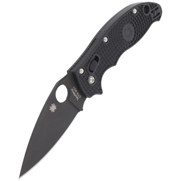 Nóż Spyderco Manix 2 Lightweight Black Blade Plain (C101PBBK2)-5